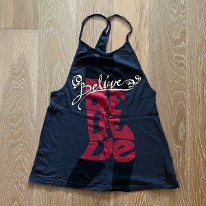 Rihanna for H&M Black and Red Tank Top limited edition 2008